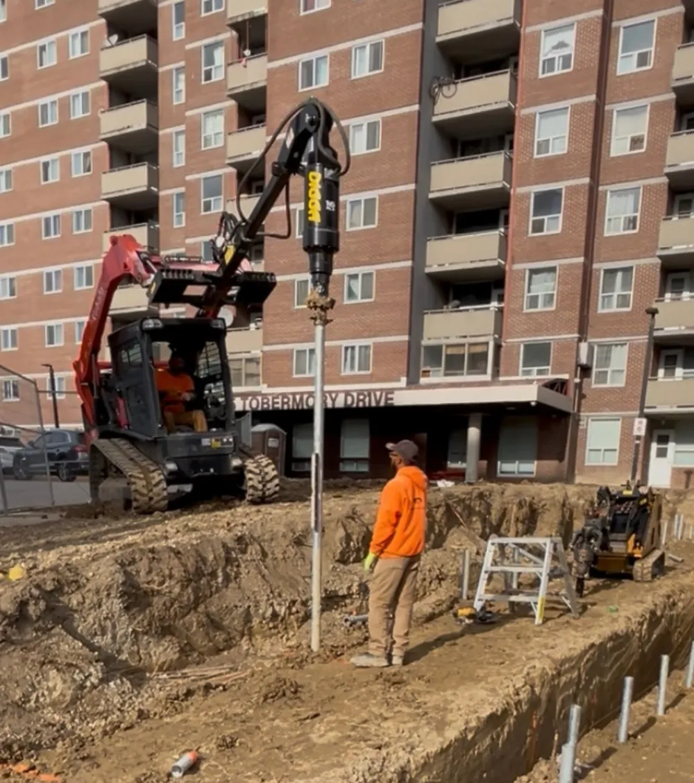 commercial helical piles