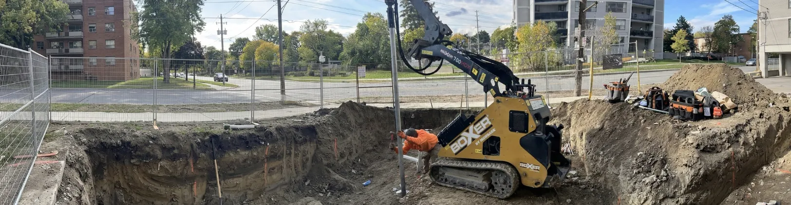 commercial industrial helical piles