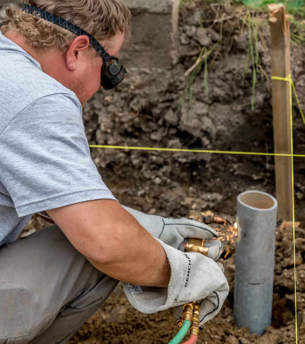 foundation repair using helical piles