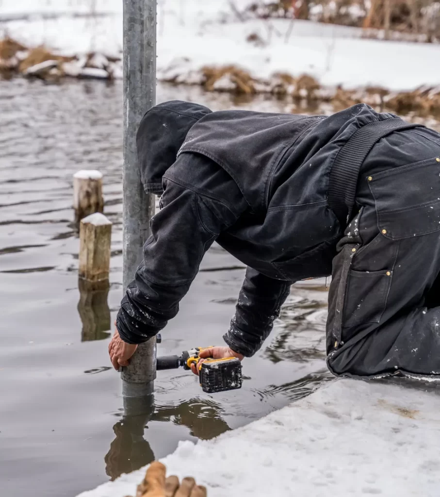 galvanized steel marine pile corrosion