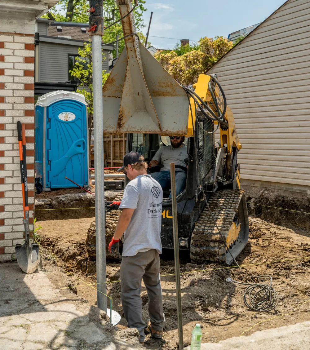helical piles for custom builds