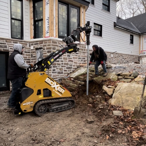 helical pile shed installers in toronto
