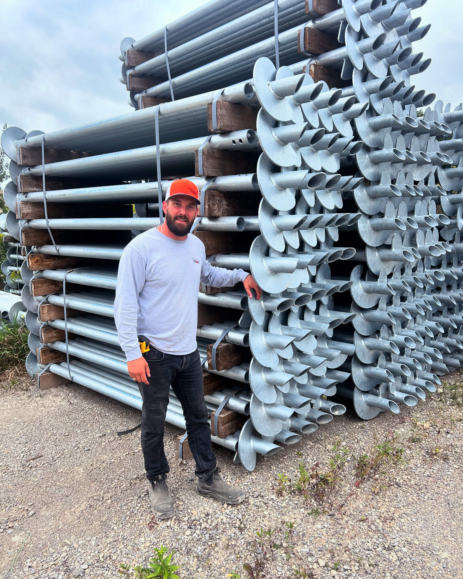 angus screw pile foundations