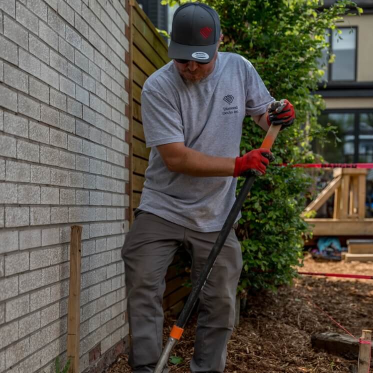 waterproofing membrane shear prevention piles