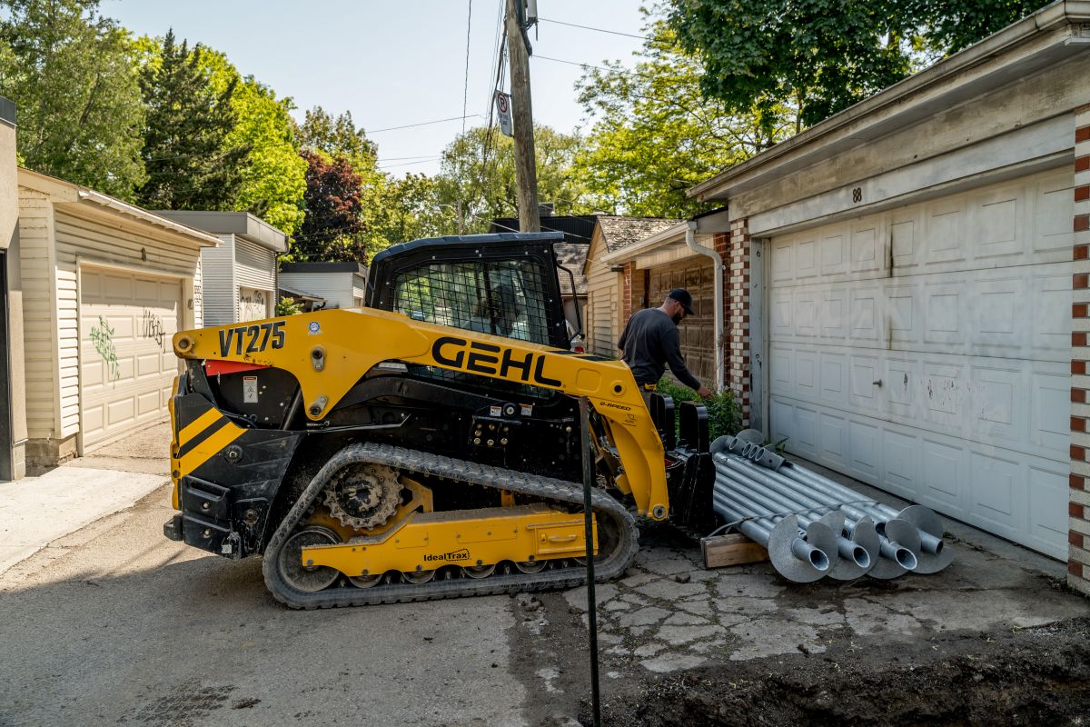 helical pile foundation tottenham